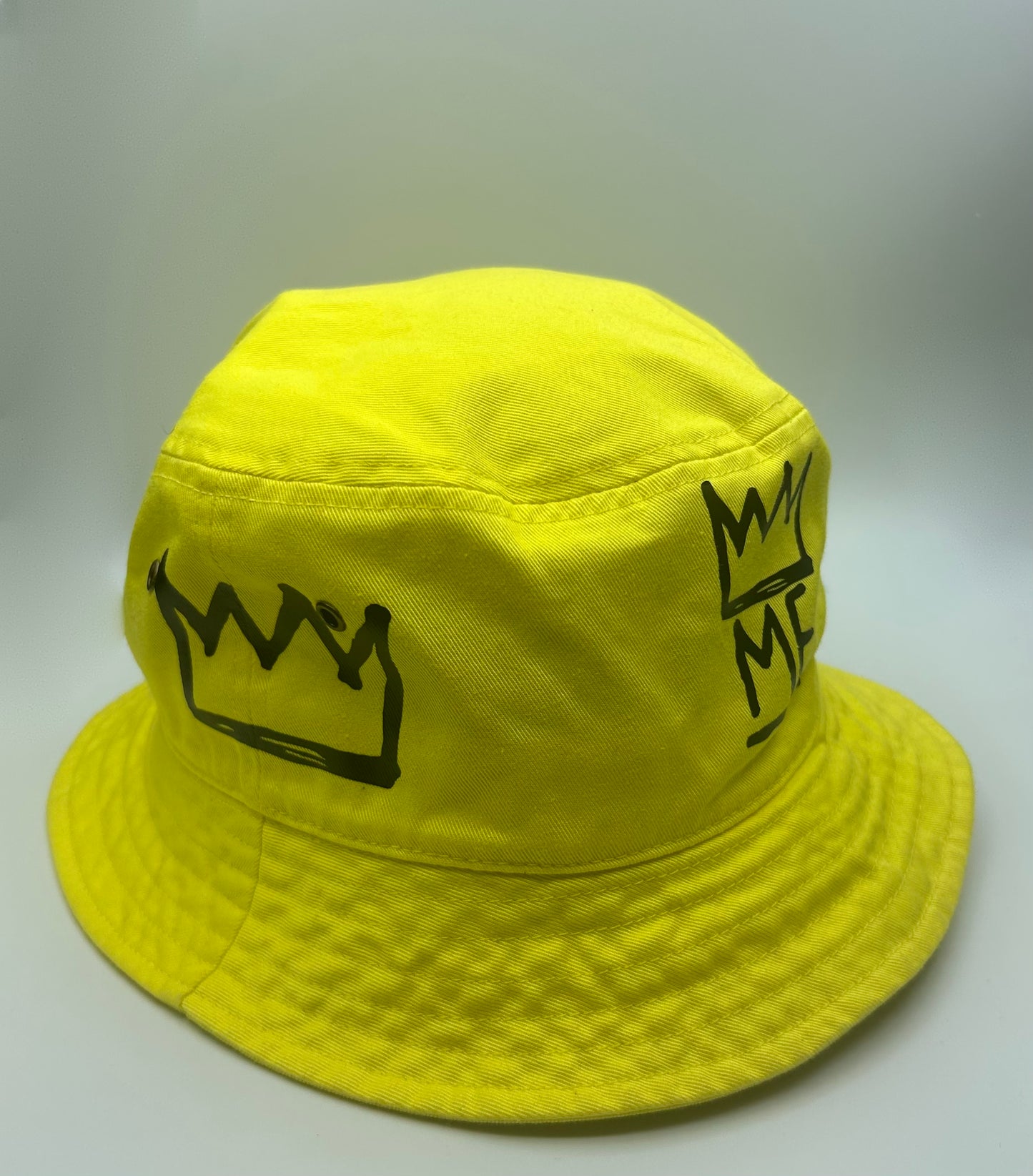 Yellow Bucket with Black Krown