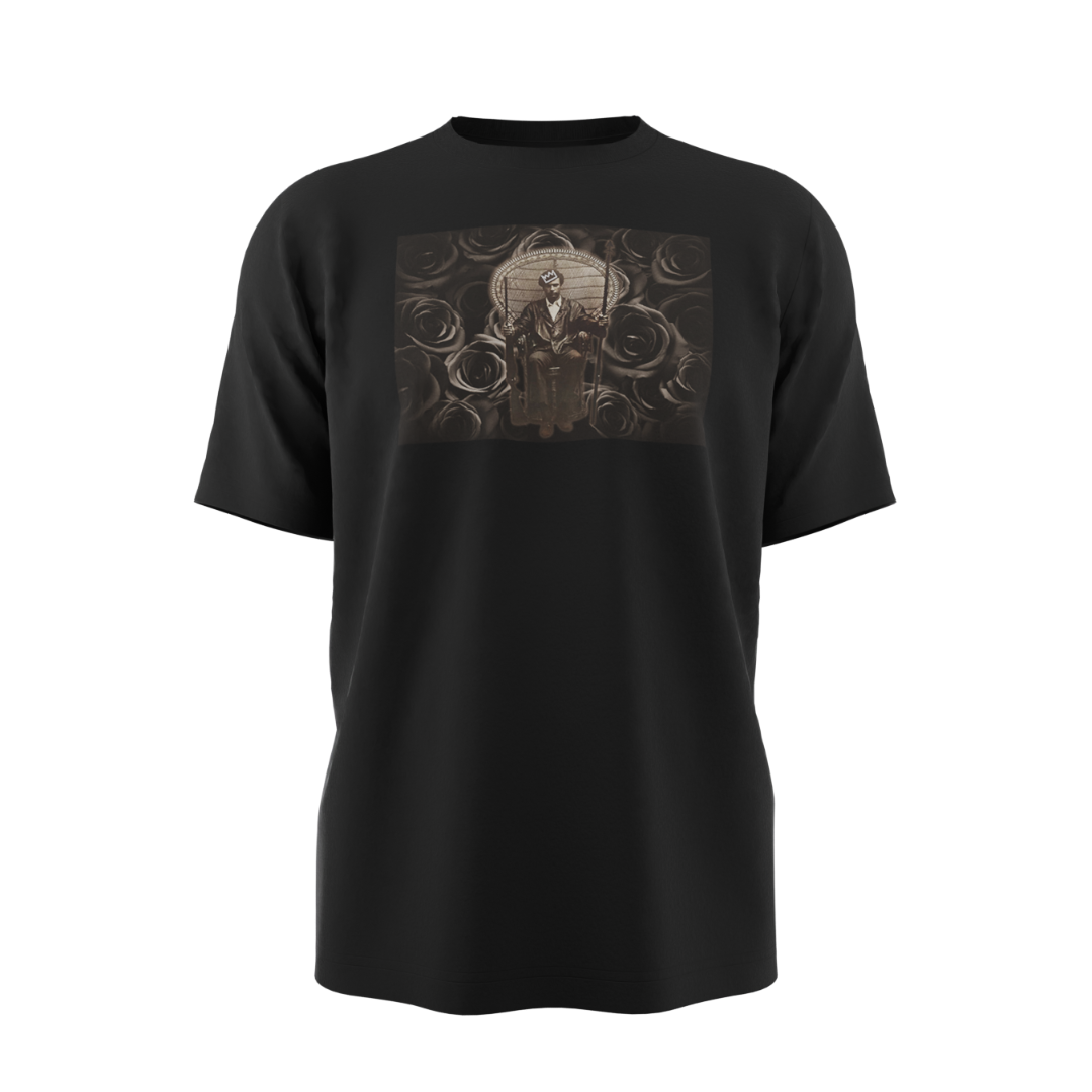 Huey Newton Black T-Shirt (RFM)