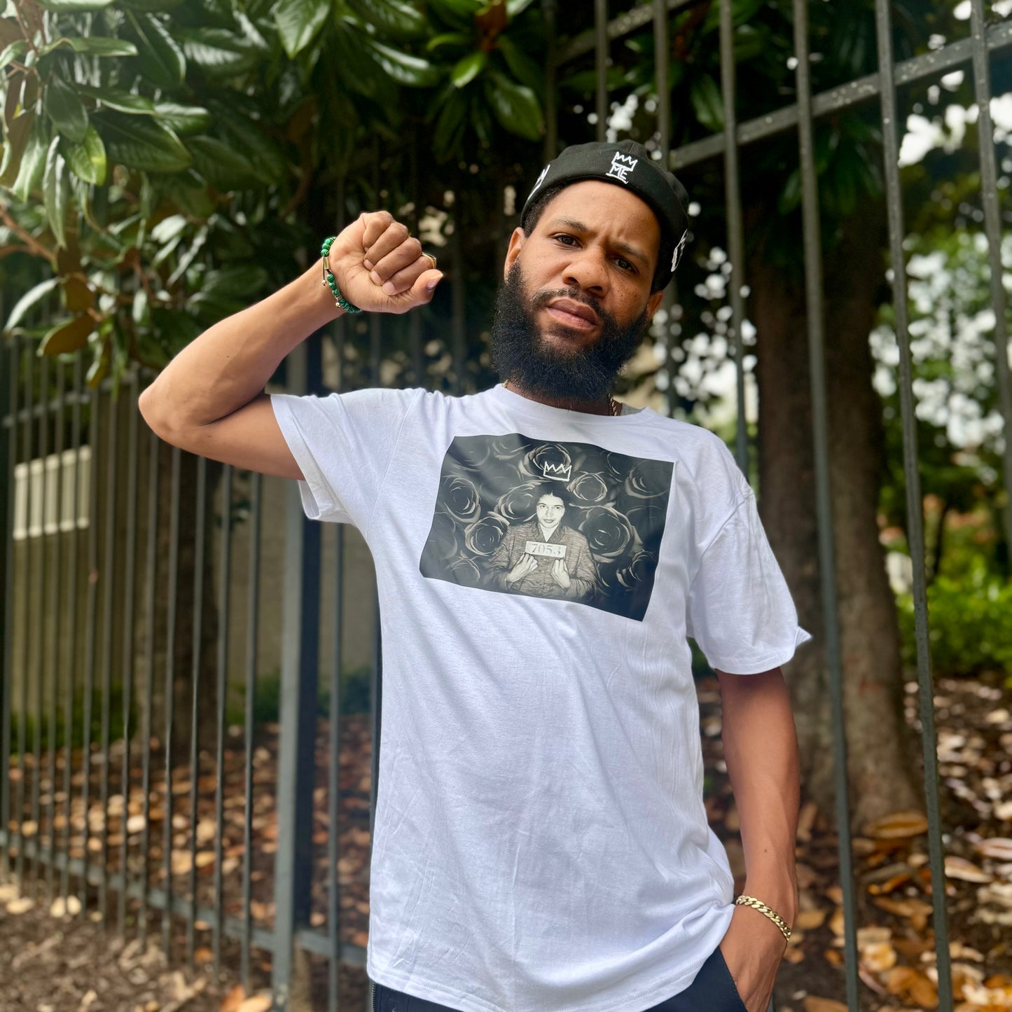 Rosa Parks White T-Shirt