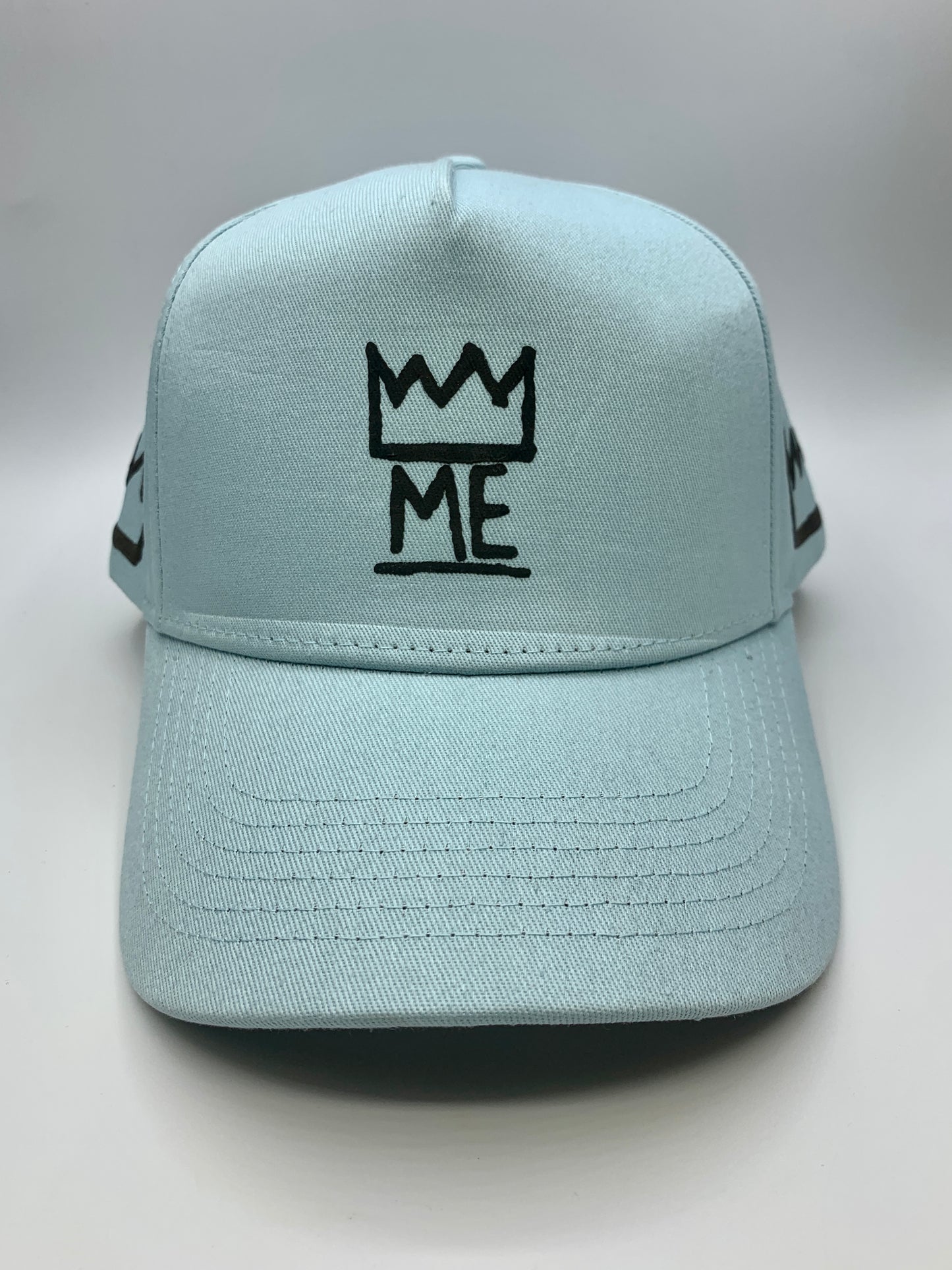 Blue Dad Hat with Brown Krown