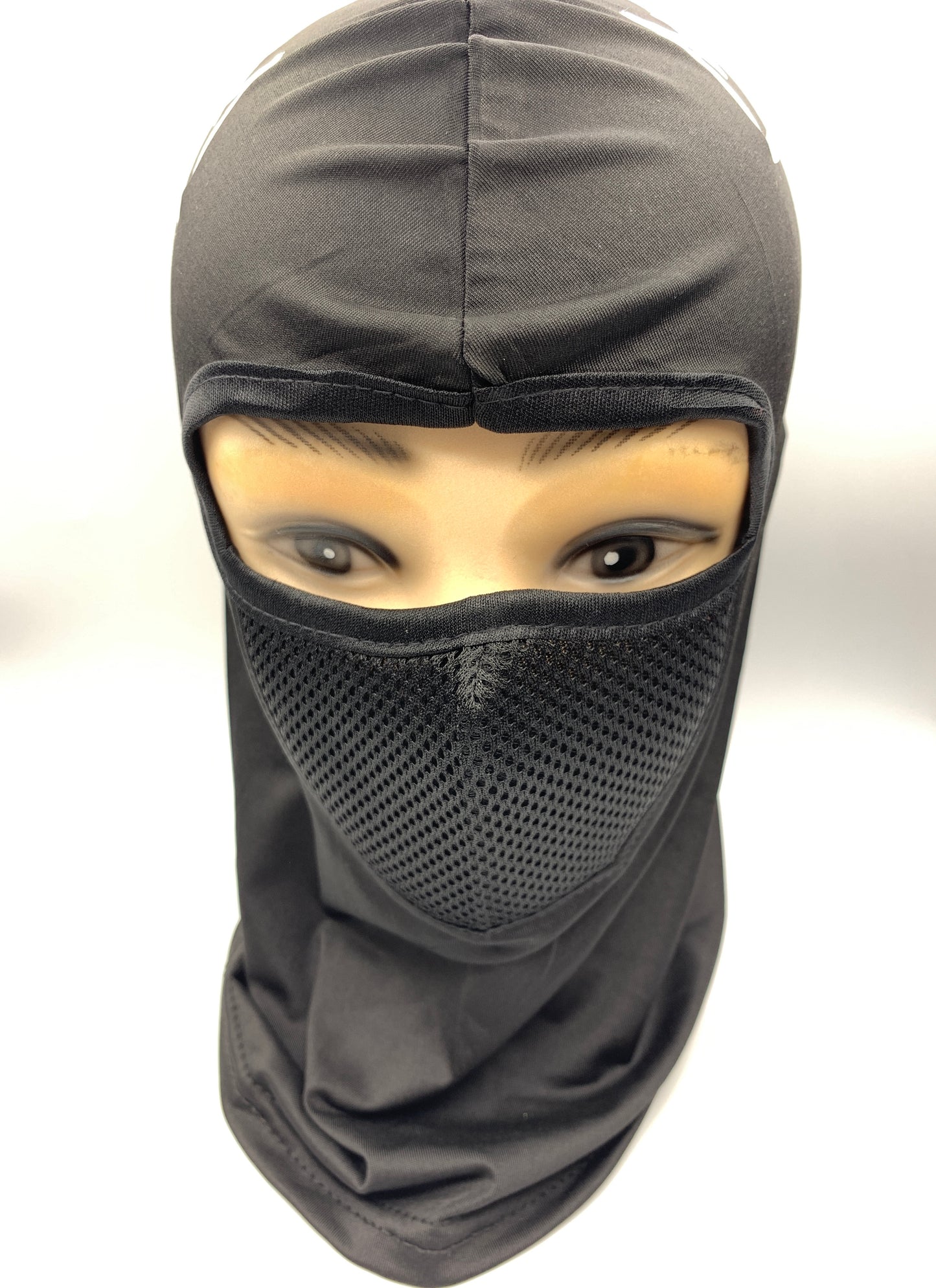Dark Gray Shiesty Ski Mask with Filter and White Krown