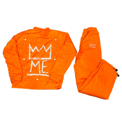 Orange CONVERTIBLE Windbreaker Set