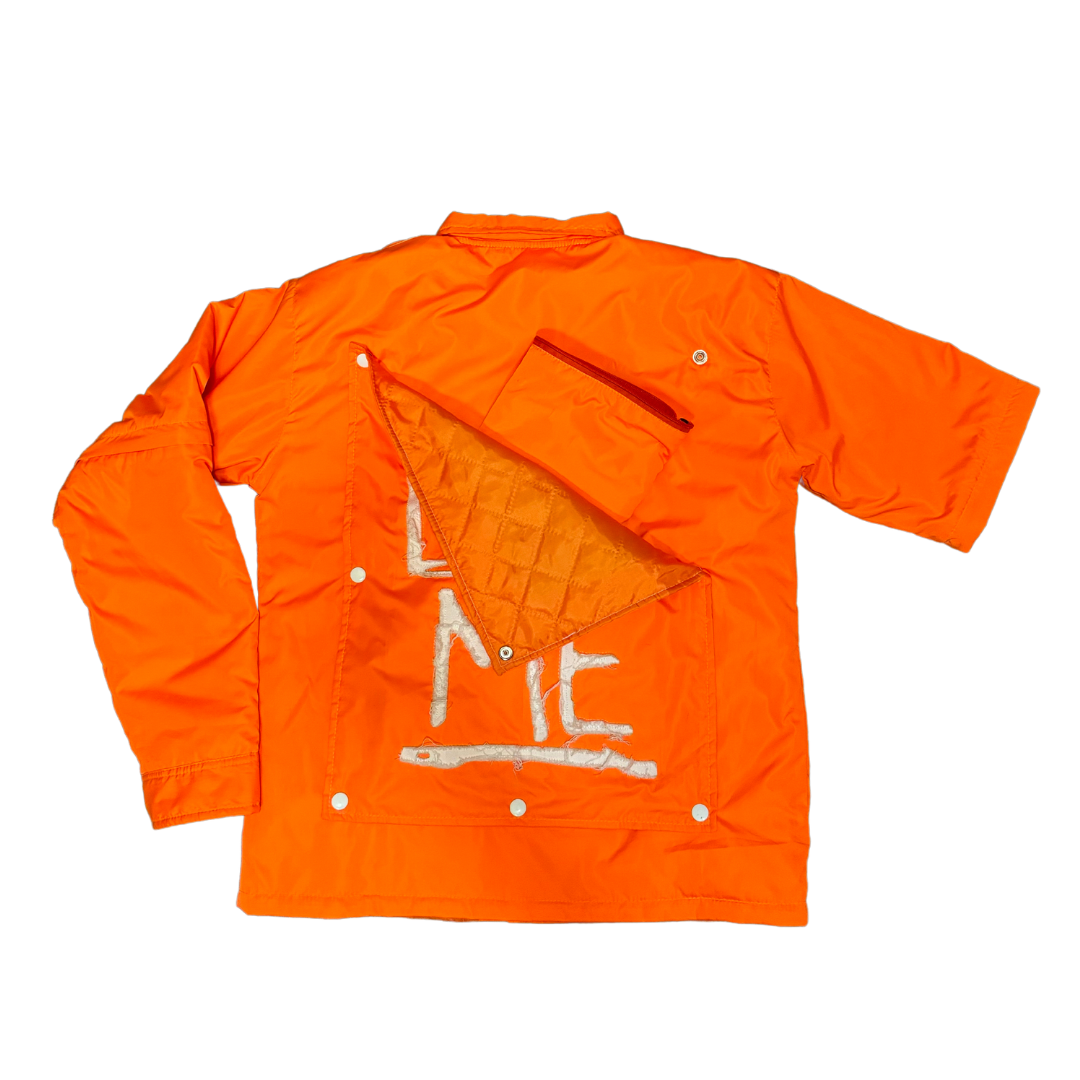 Orange CONVERTIBLE Windbreaker Set