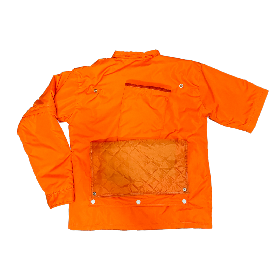Orange CONVERTIBLE Windbreaker Set