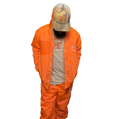 Orange CONVERTIBLE Windbreaker Set