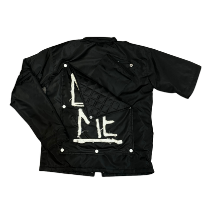 Black CONVERTIBLE Windbreaker Set
