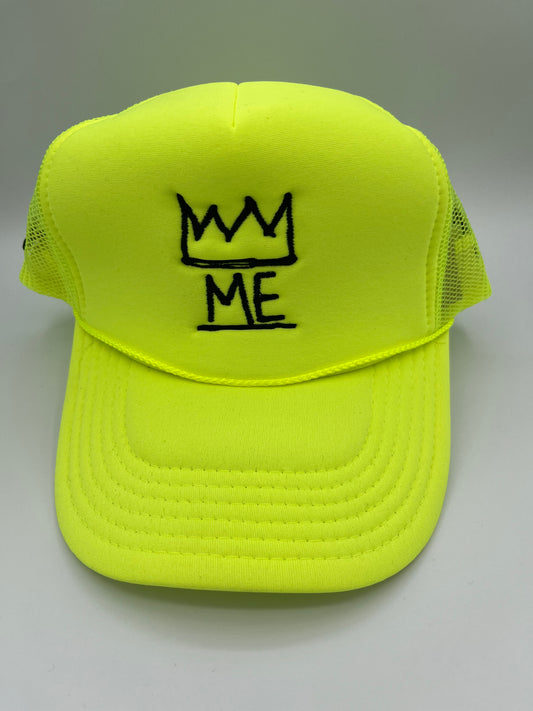Neon Green Trucker with Black Krown