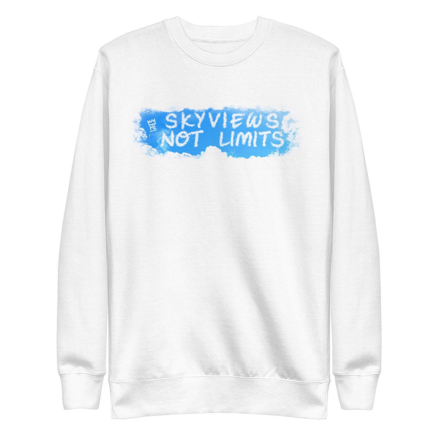 Sky views not limits Unisex Premium Sweatshirt